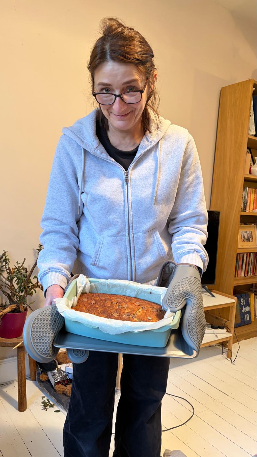 Mum and banana bread